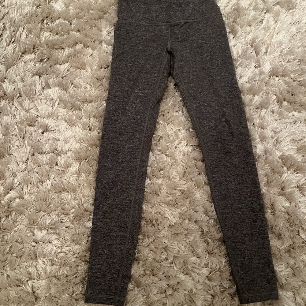 Grey girls ivivva leggings (lululemon kid brand)